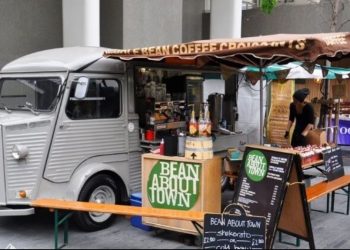 setup quán xe cafe take away