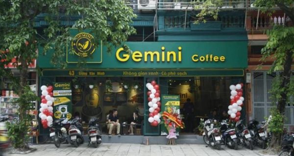 nhuong quyen cafe Gemini Coffee 2